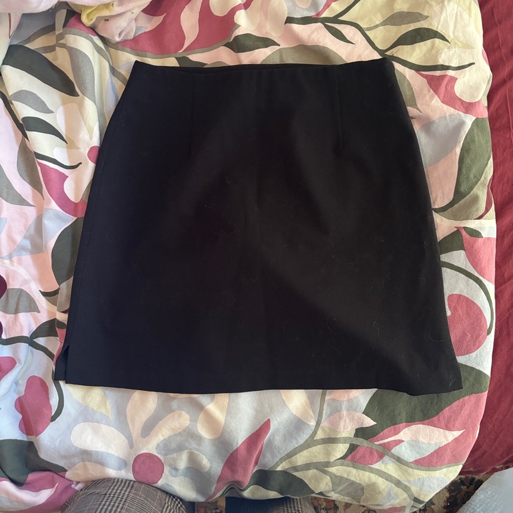 The Limited Black Mini Skirt - Sleek A-Line